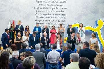 Acuerdo político entre NC, PSOE y Podemos para el Gobierno de Gran Canaria (Foto TA)